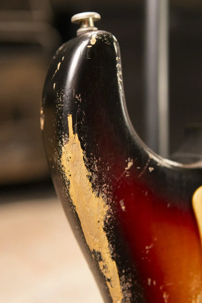 Luxxtone Choppa S HSS Electric Guitar - 3-Tone Sunburst with Hardshell Case