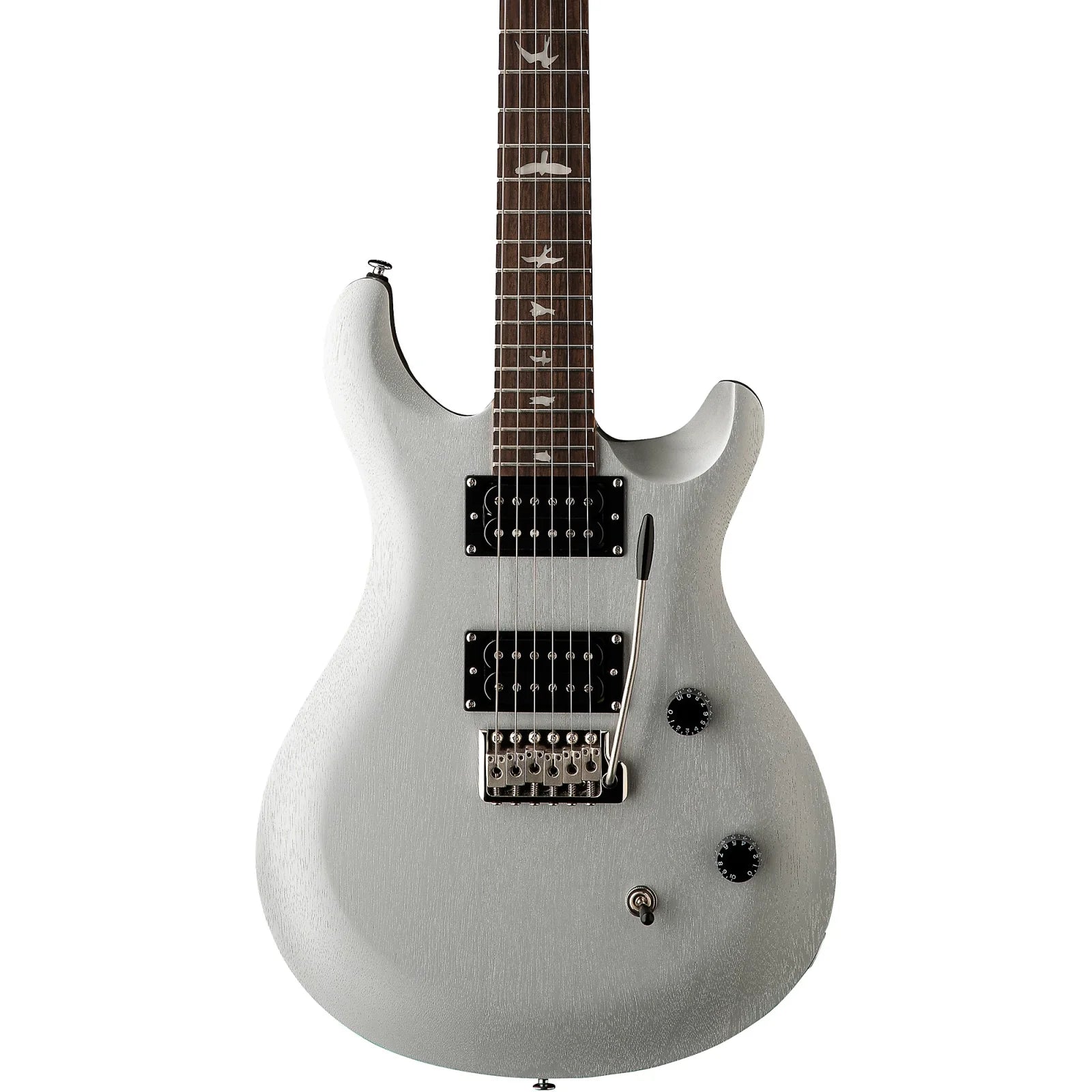 PRS SE CE 24 Standard Satin - Metallic Silver with Gig Bag