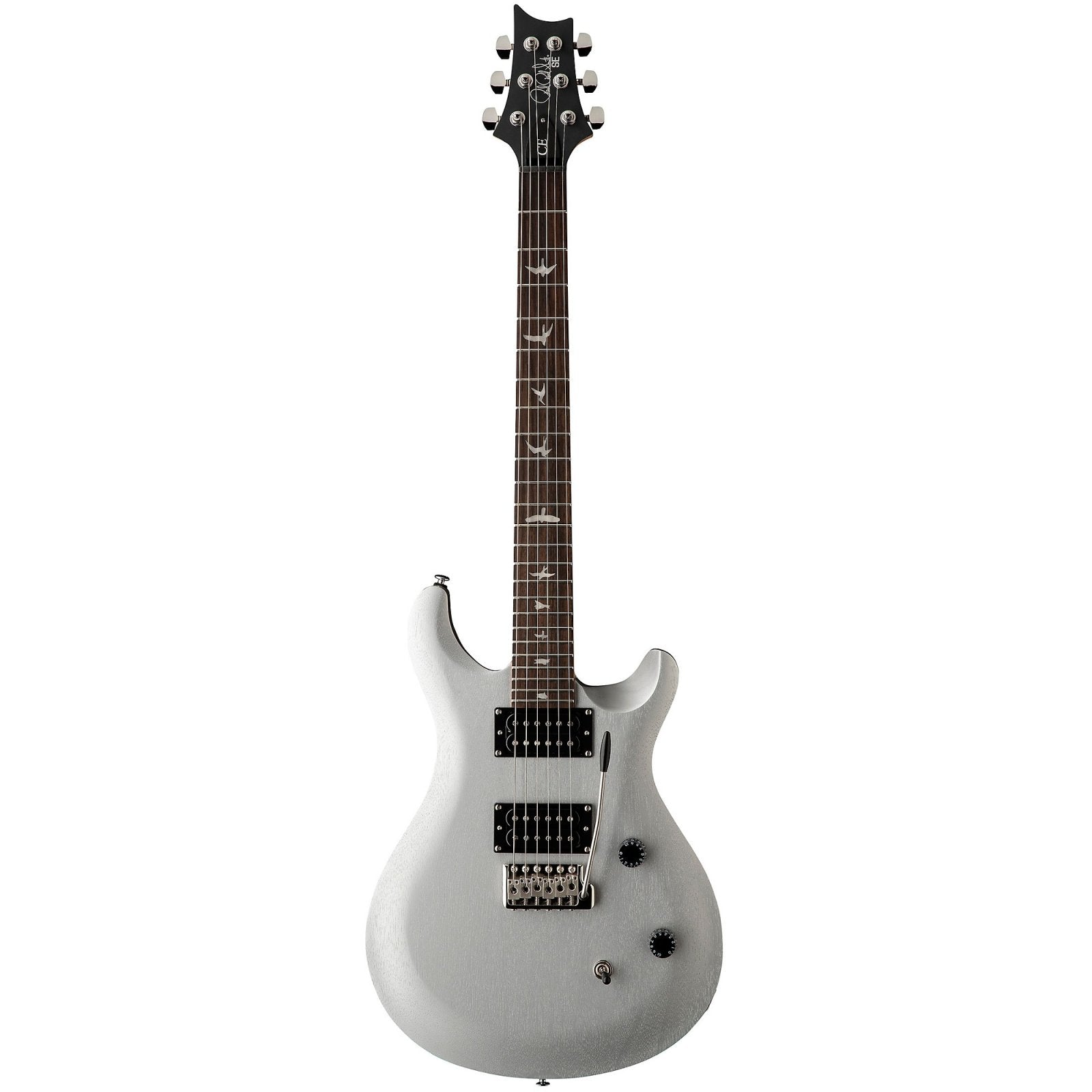 PRS SE CE 24 Standard Satin - Metallic Silver with Gig Bag