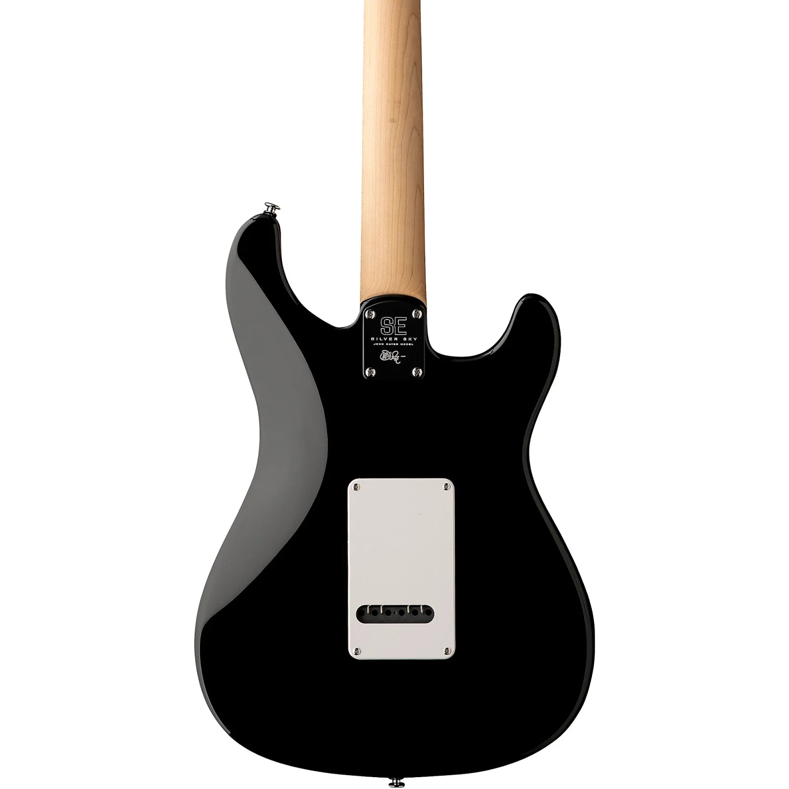 PRS SE Silver Sky Left-Handed Electric Guitar - Piano Black with Gig Bag