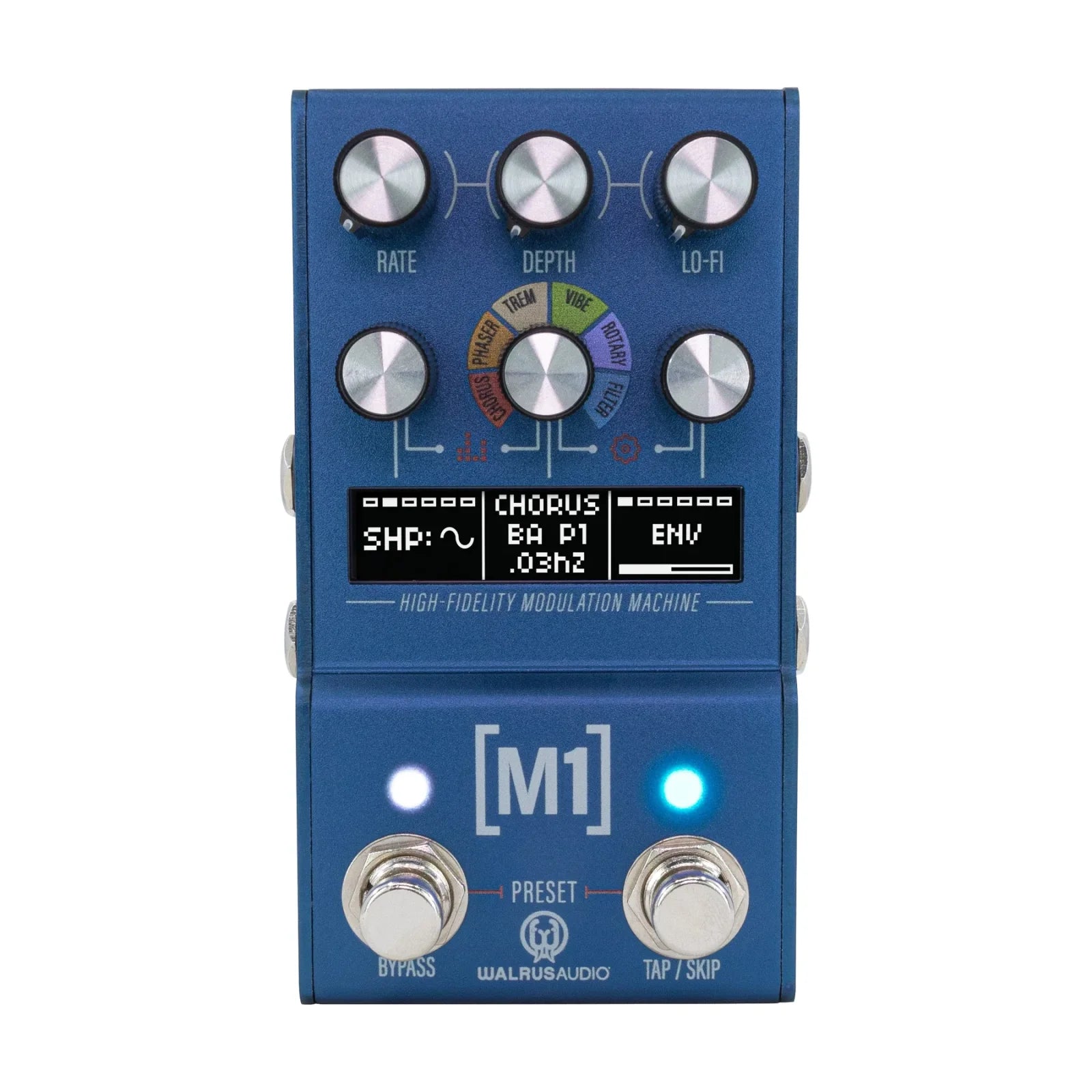 Walrus Audio Mako Series M1 High-Fidelity Modulation Machine MkII Effect Pedal