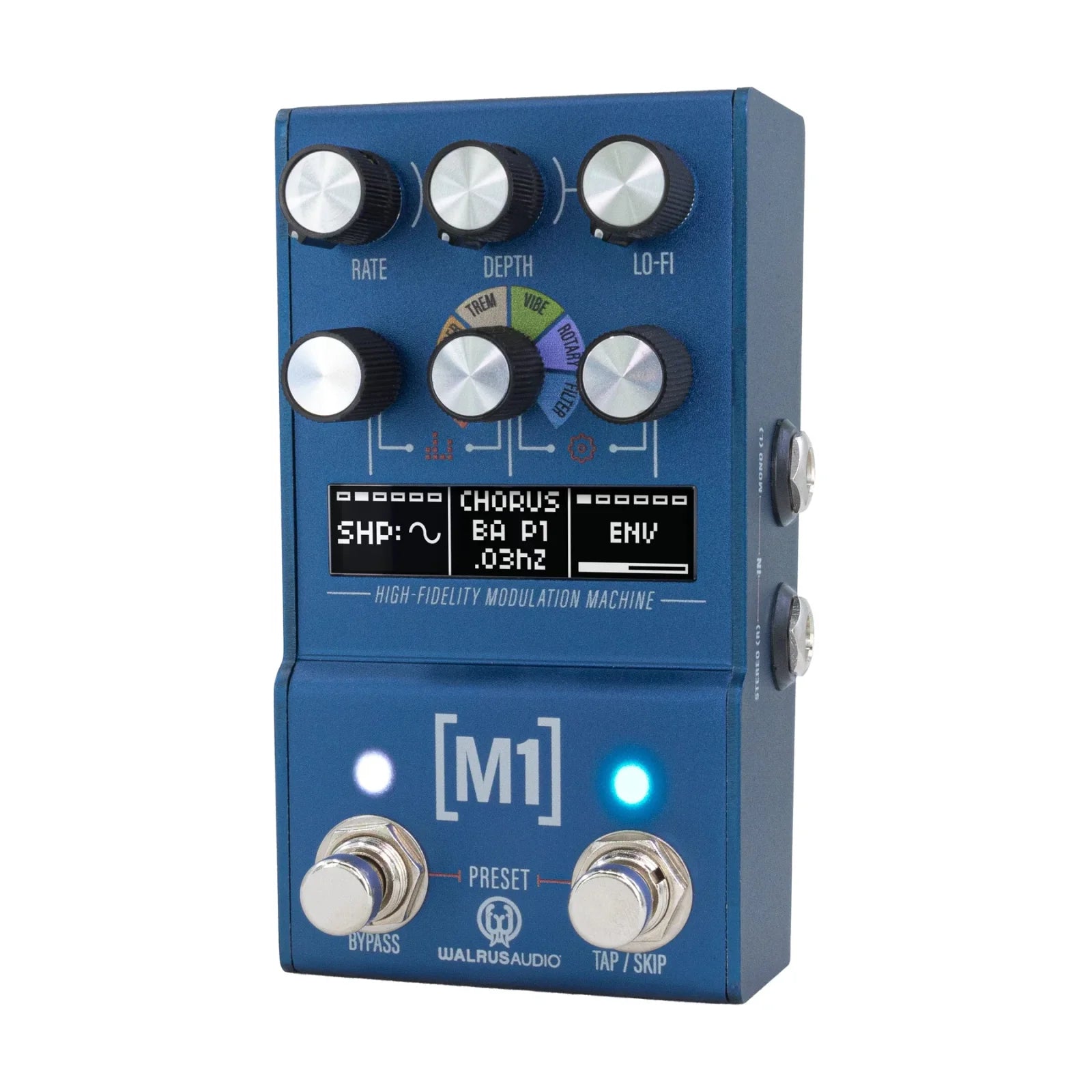 Walrus Audio Mako Series M1 High-Fidelity Modulation Machine MkII Effect Pedal