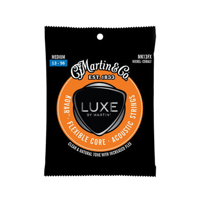 Martin MK13FX Luxe Kovar Flexible Core Guitar Strings 13-56
