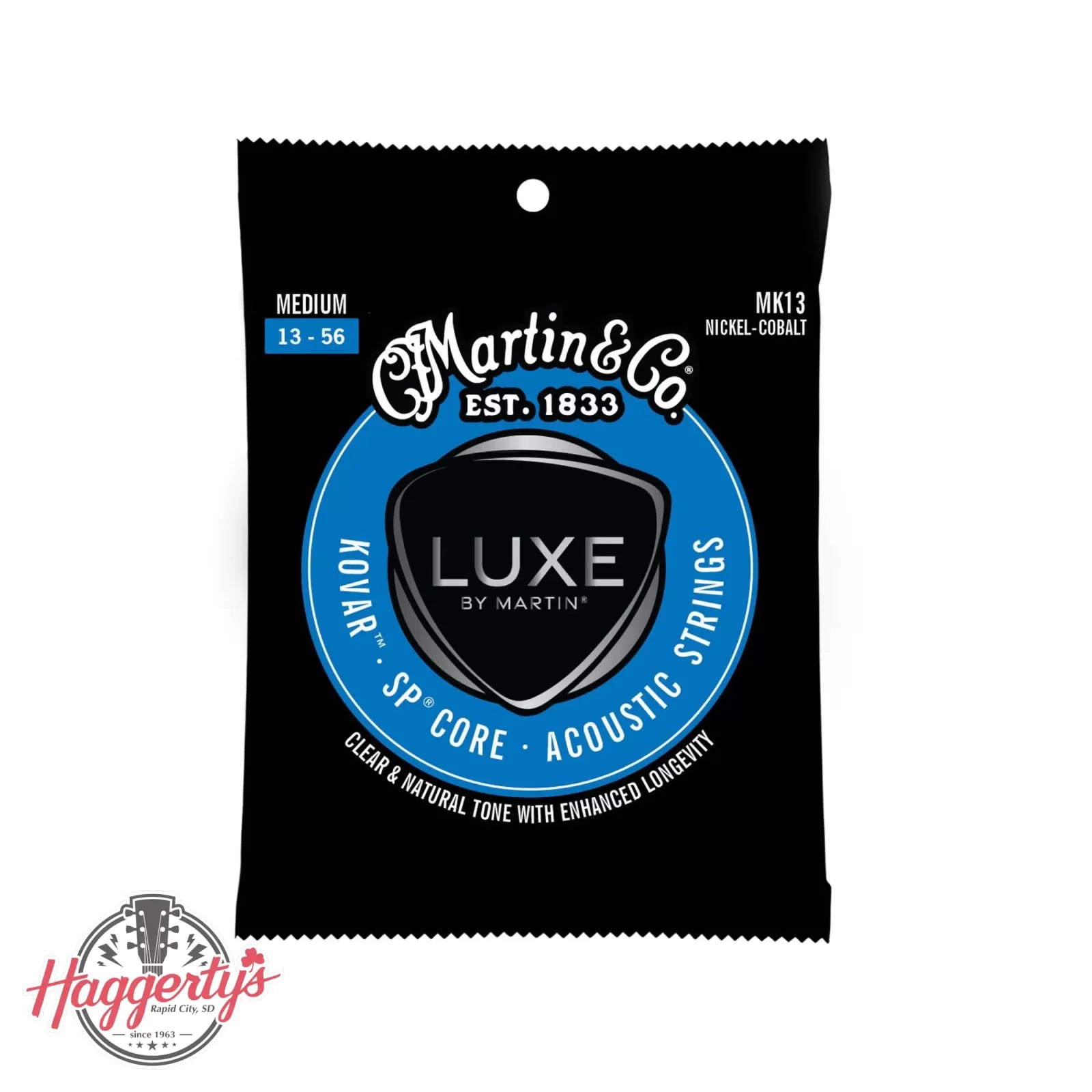 Martin MK13 Luxe Kovar Acoustic Guitar Strings - .013-.056 Medium