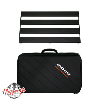 MONO Pedalboard Rail - Medium Black + Stealth Tour Accessory Case