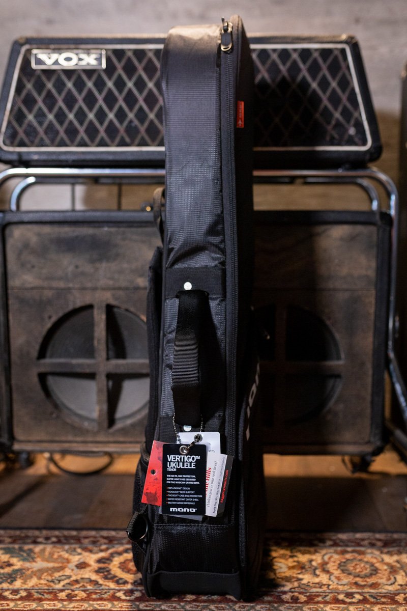 MONO Vertigo Tenor Ukulele Case Black haggertys 4
