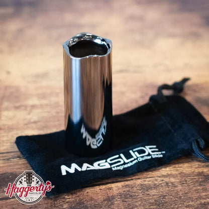 Magslide Chrome MS-2 Medium-Large Slide (Ring Size: 9.5 - 11.5), Black Chrome