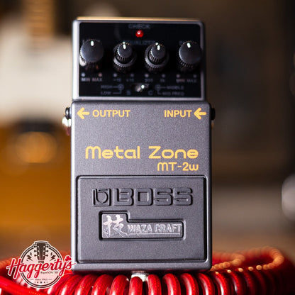 Boss MT-2w Waza Craft Metal Zone Guitar Effects Pedal