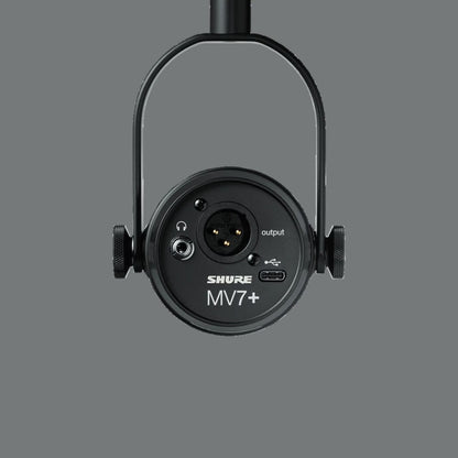 Shure MV7+ Podcast Microphone - Black