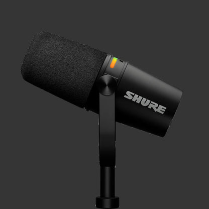 Shure MV7+ Podcast Microphone - Black