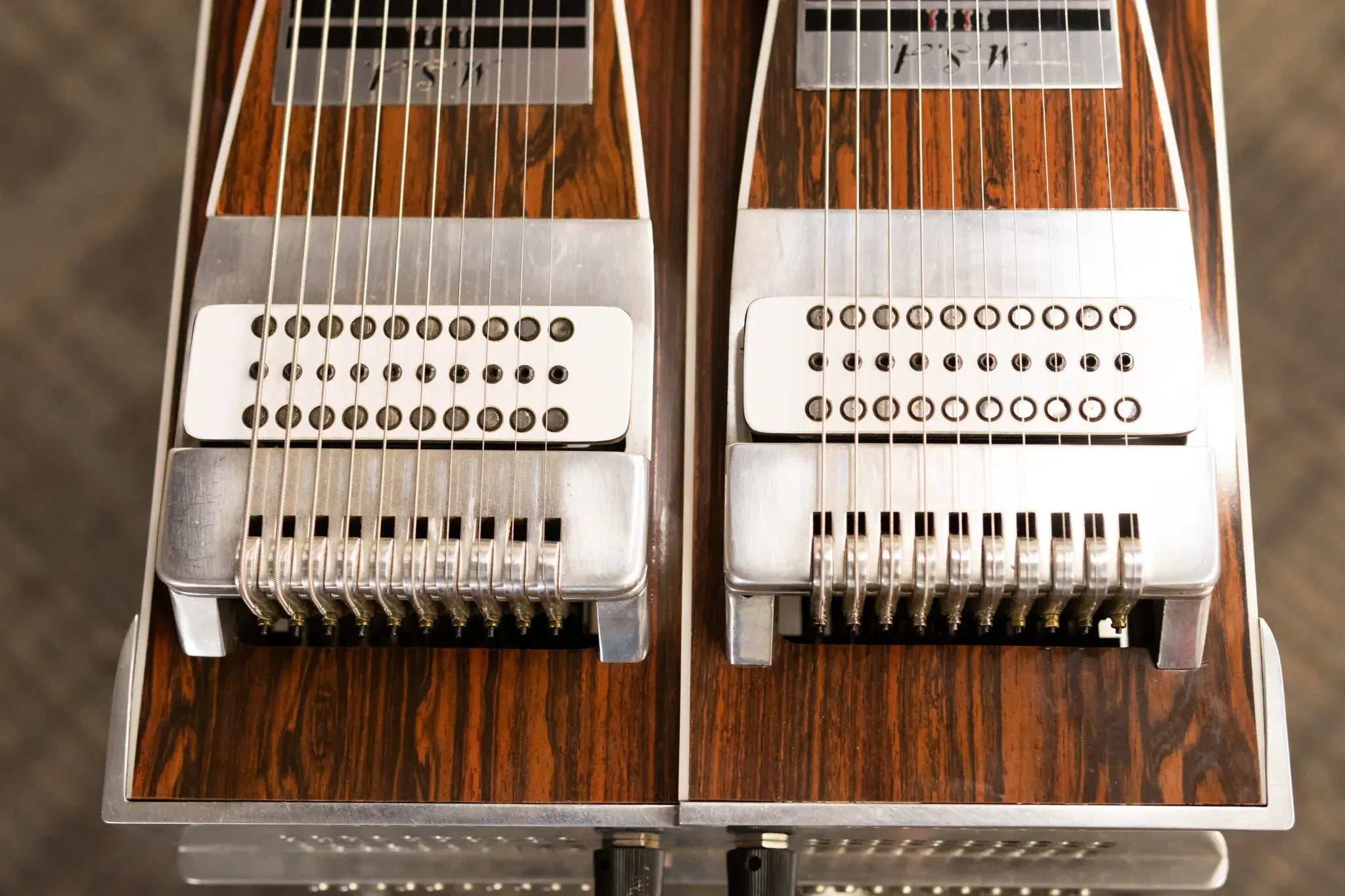 MSA Classic D-10 Double Neck Pedal Steel Guitar - Used