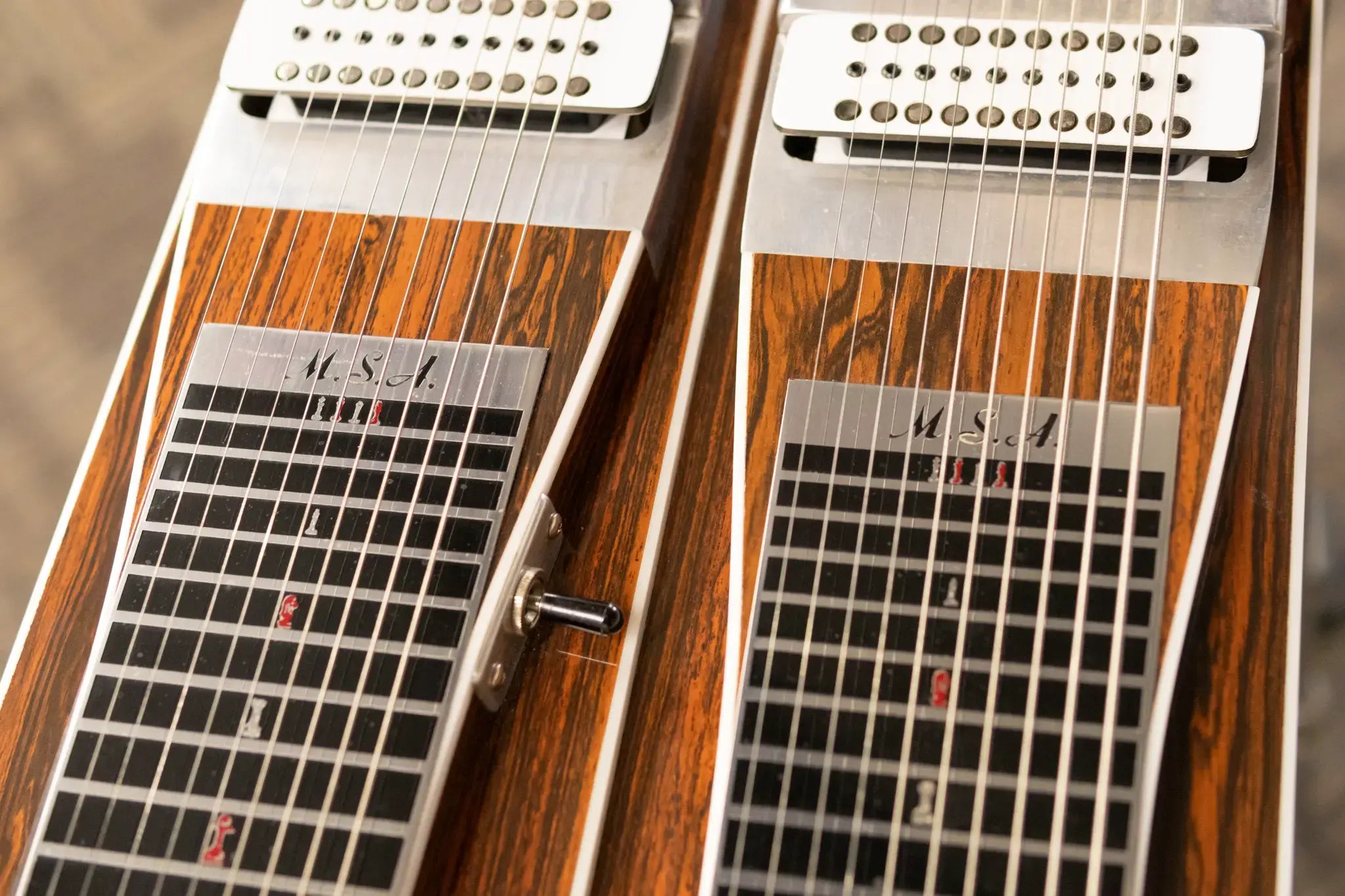 MSA Classic D-10 Double Neck Pedal Steel Guitar - Used