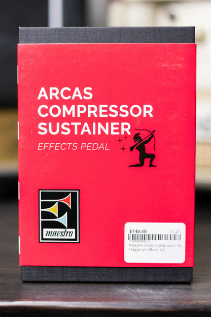 Maestro Arcas Compressor Sustainer Effects Pedal