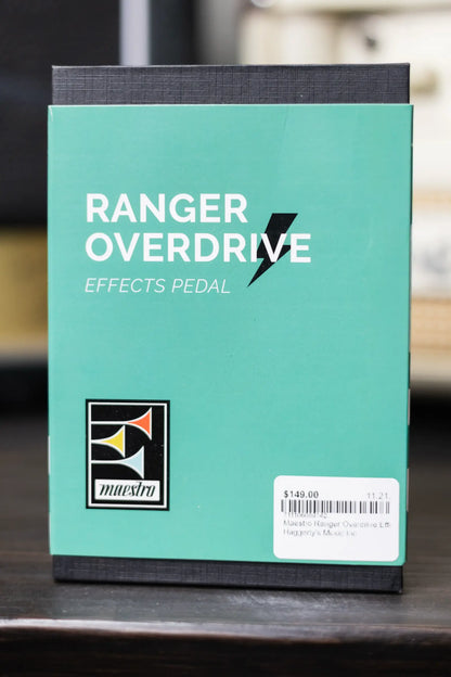 Maestro Ranger Overdrive Effects Pedal