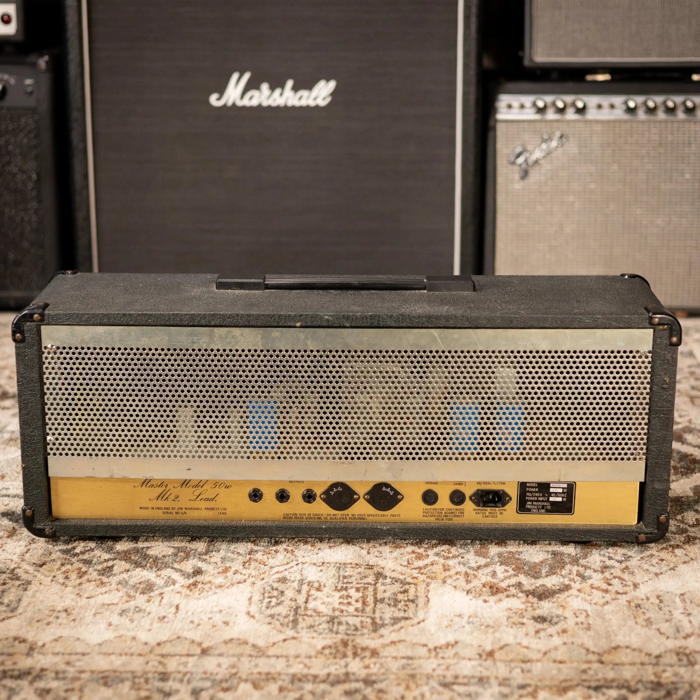 Marshall JCM 800 Lead Series 2204 Master Model 50W Mk2 Guitar Amplifier Head - Used