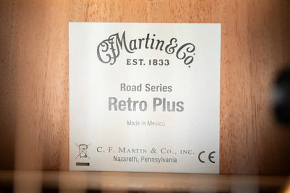 Martin 000E Retro Plus Mahogany Acoustic/Electric Guitar with Gig Bag
