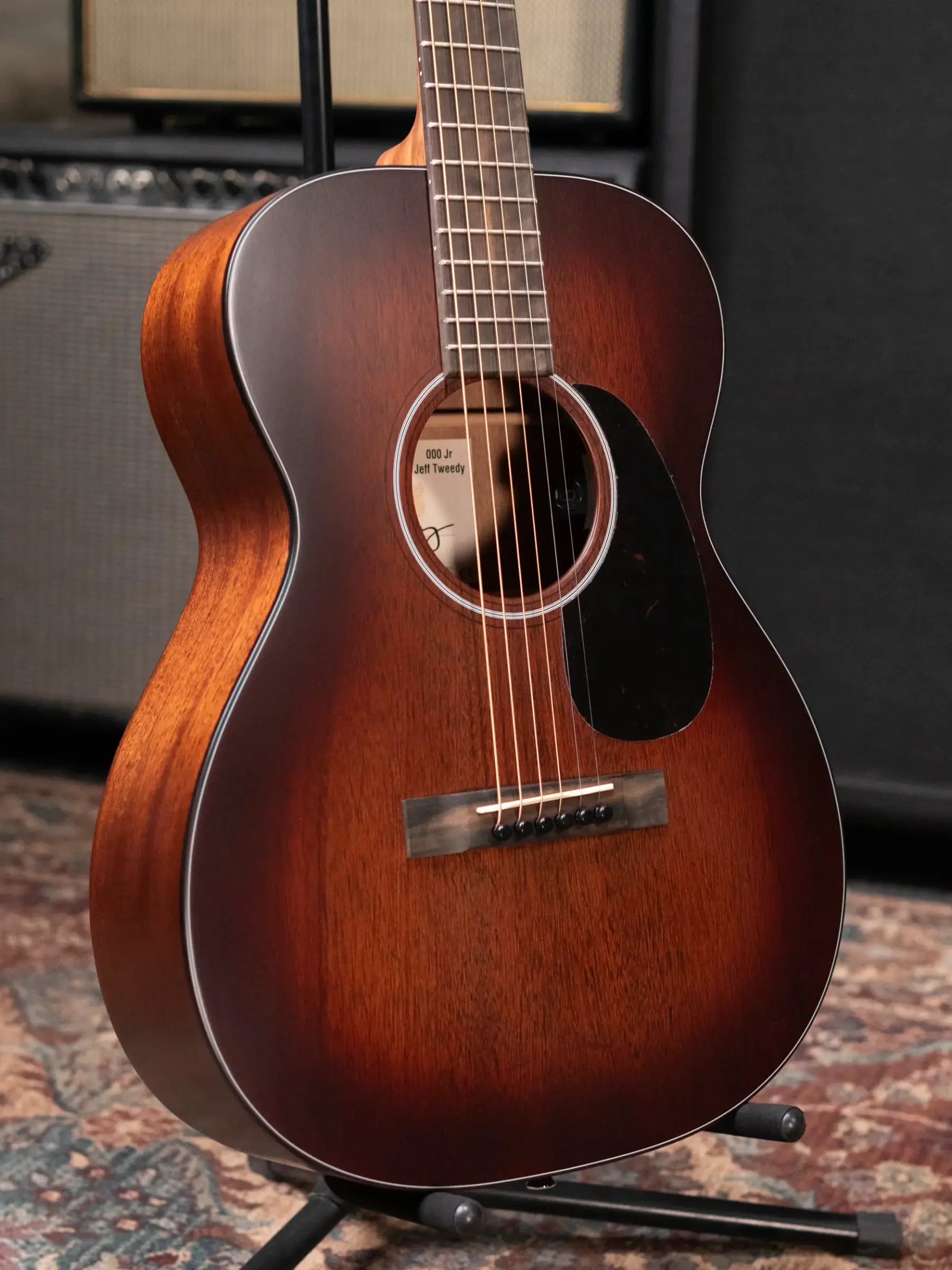 Martin 000Jr-E Jeff Tweedy Signature Acoustic/Electric Guitar with Gig Bag