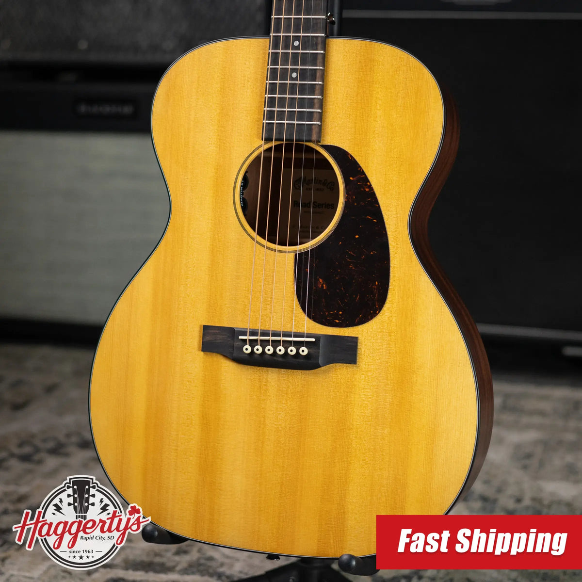 Martin 000-10E Retro Acoustic/Electric Guitar - Spruce/Sapele with Gig Bag