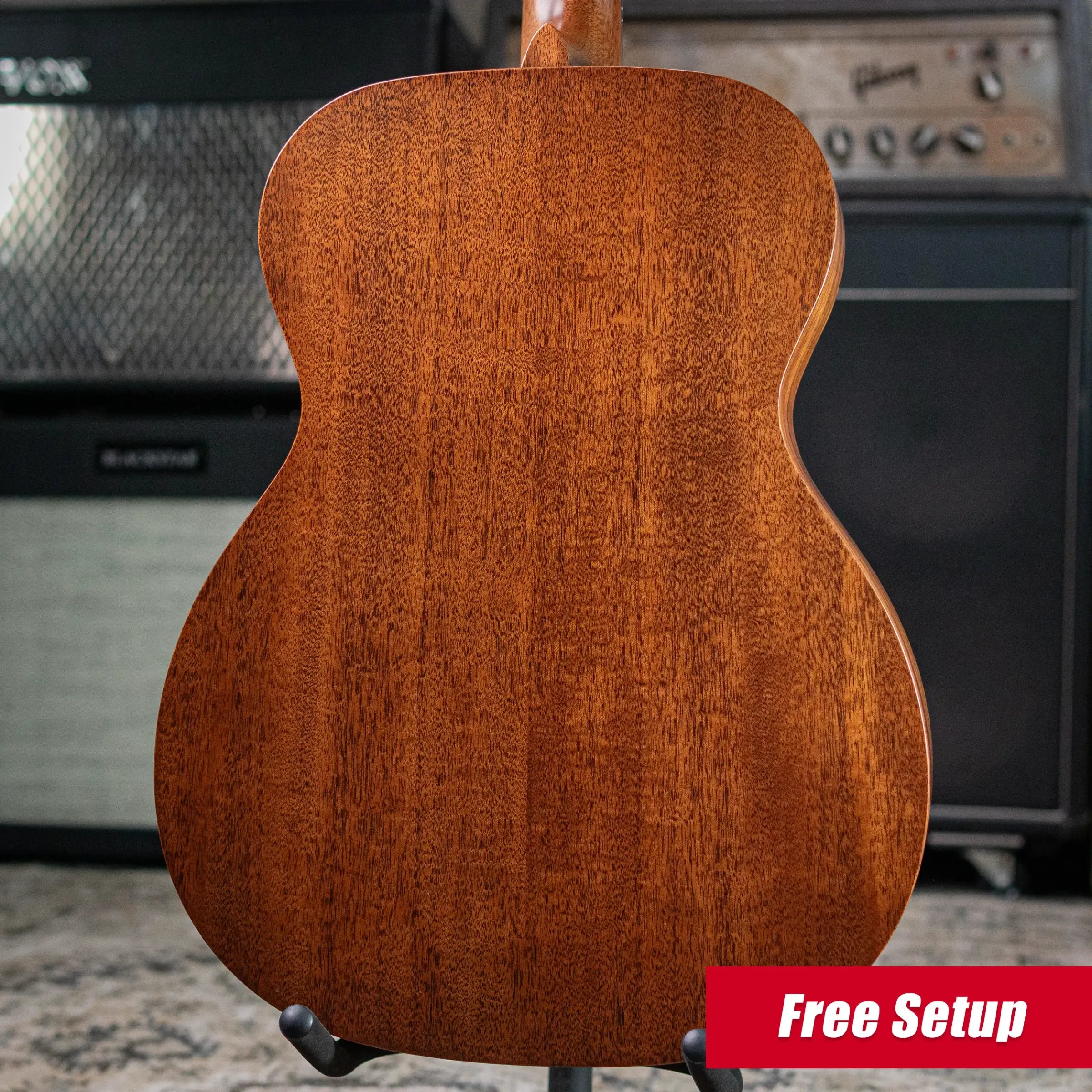 Martin 000-17 Standard Series Acoustic Guitar - Dark Mahogany with Hardshell Case