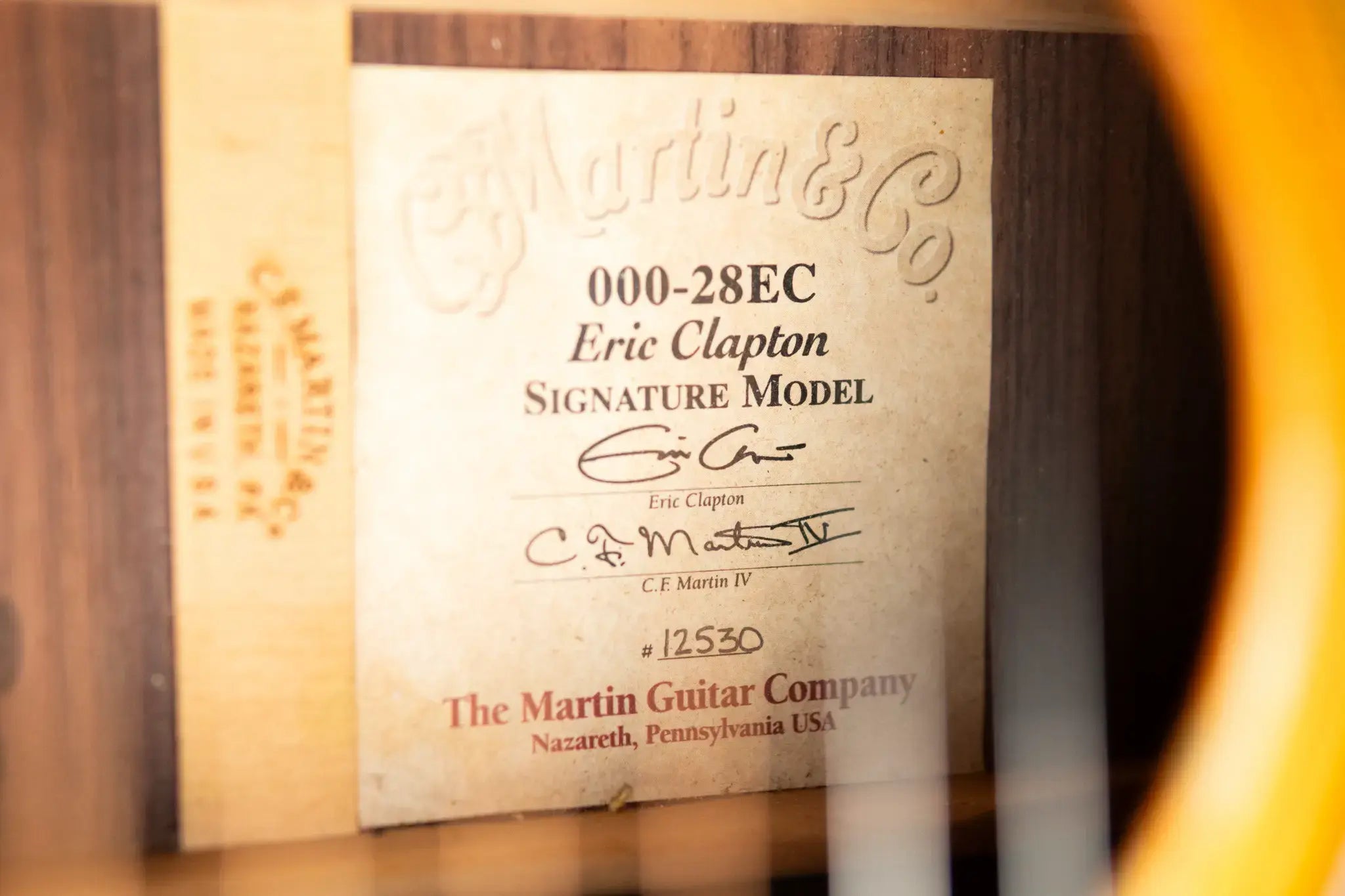 Martin 000-28EC Eric Clapton Signature Acoustic Guitar with Hardshell Case - Used
