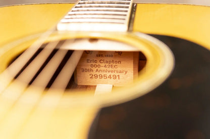 Martin 000-42EC 30th Anniversary Eric Clapton Signature Acoustic Guitar with Hardshell Case