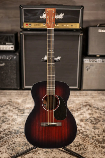 Martin 000 Jr E Jeff Tweedy Acoustic Electric Guitar - Dark Mahogany with Gig Bag