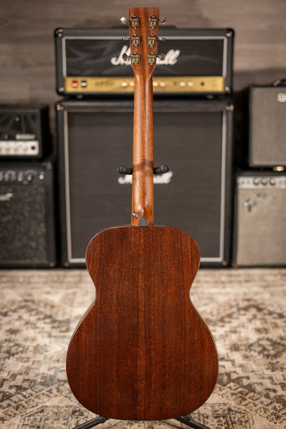 Martin 000 Jr E Jeff Tweedy Acoustic Electric Guitar - Dark Mahogany with Gig Bag