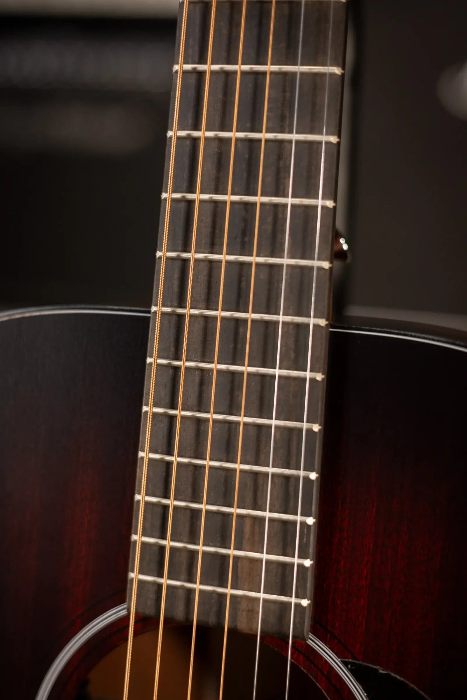 Martin 000 Jr E Jeff Tweedy Acoustic Electric Guitar - Dark Mahogany with Gig Bag