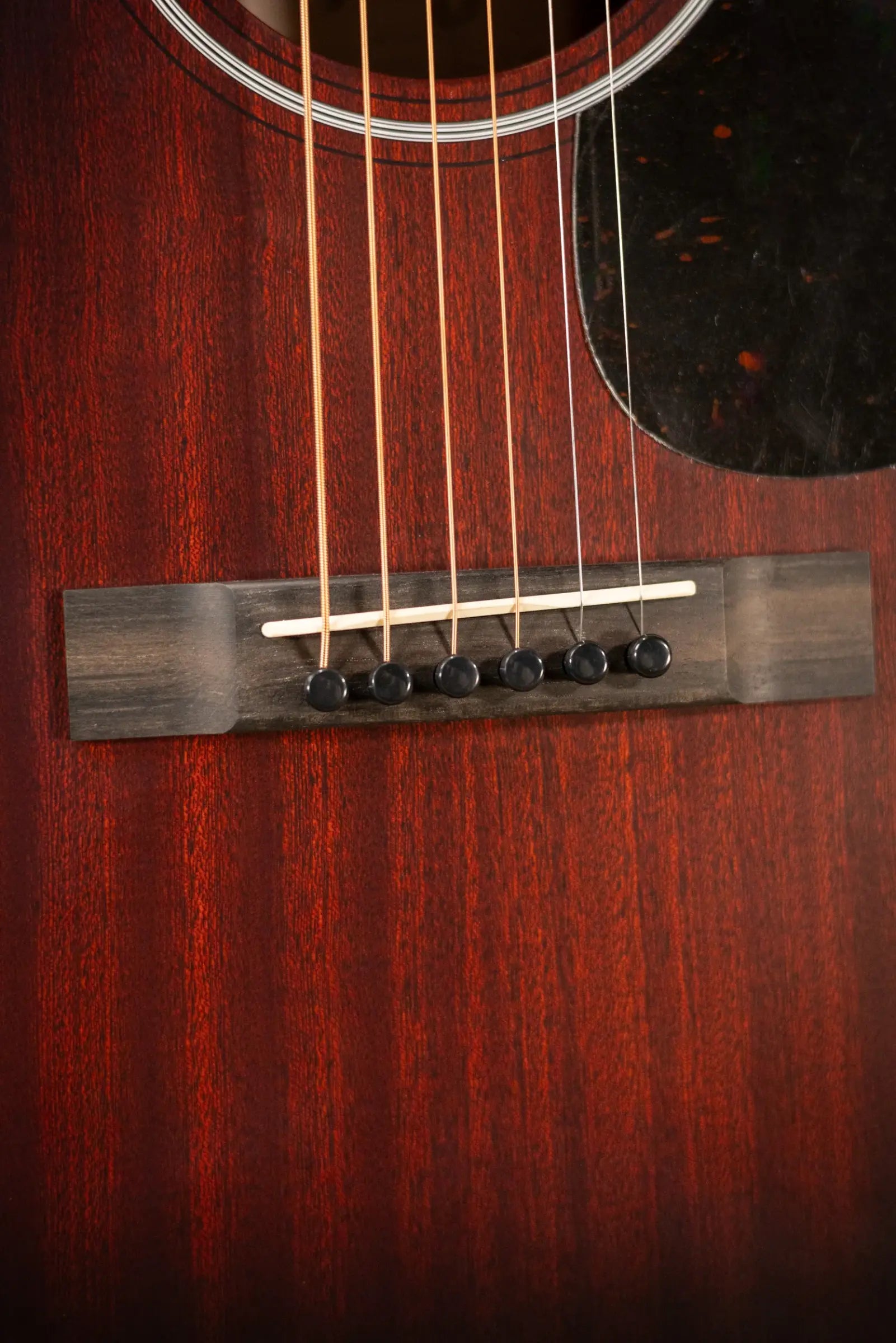 Martin 000 Jr E Jeff Tweedy Acoustic Electric Guitar - Dark Mahogany with Gig Bag