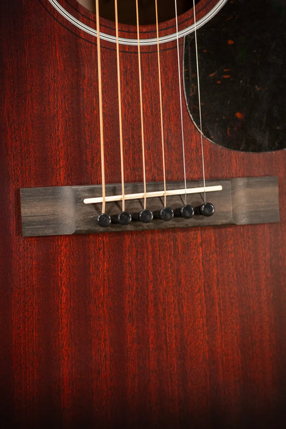 Martin 000 Jr E Jeff Tweedy Acoustic Electric Guitar - Dark Mahogany with Gig Bag