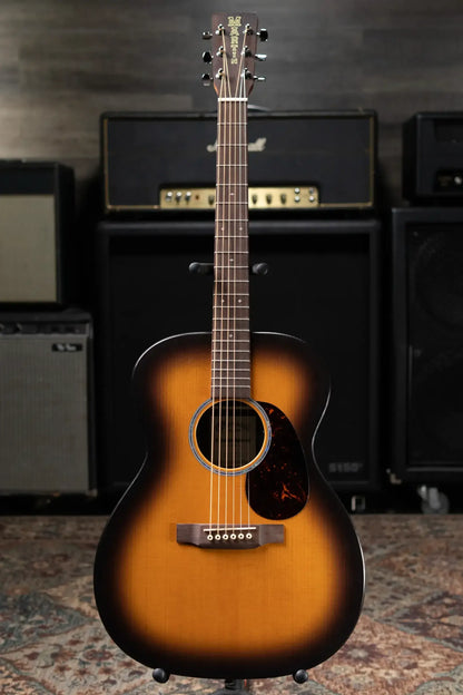 Martin 000-X2E Brazilian Special Acoustic/Electric Guitar - Burst with Gig Bag