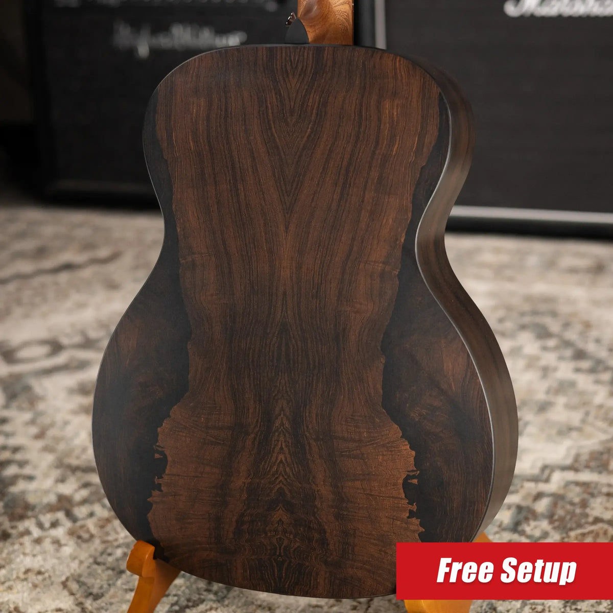 Martin 000-X2E Brazilian Special Acoustic/Electric Guitar - Burst with Gig Bag