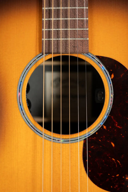 Martin 000-X2E Brazilian Special Acoustic/Electric Guitar - Burst with Gig Bag