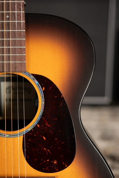 Martin 000-X2E Brazilian Special Acoustic/Electric Guitar - Burst with Gig Bag