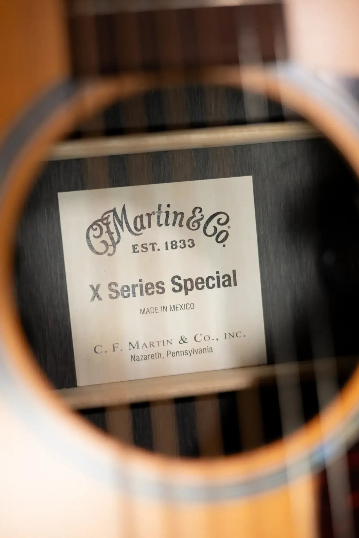 Martin 000-X2E Brazilian Special Acoustic/Electric Guitar - Burst with Gig Bag