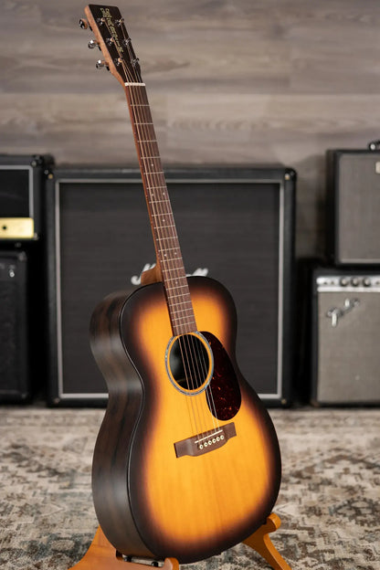Martin 000-X2E Brazilian Special Acoustic/Electric Guitar - Burst with Gig Bag