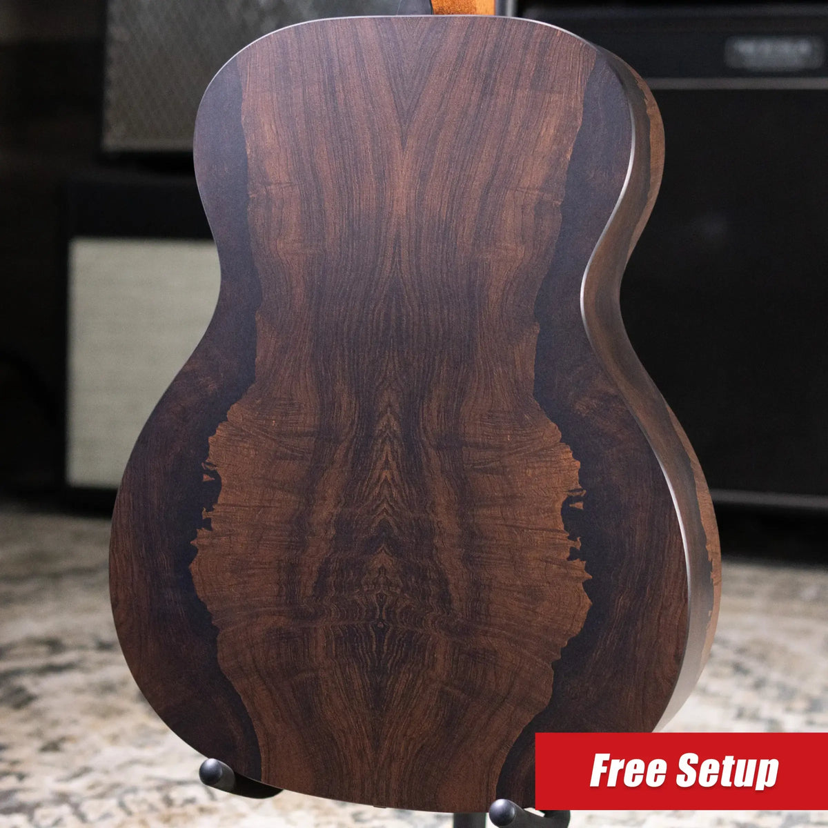 Martin 000-X2E Brazilian Special Acoustic/Electric Guitar - Burst with Gig Bag