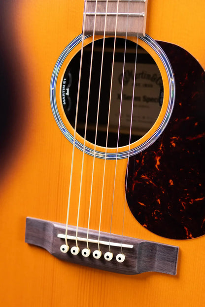 Martin 000-X2E Brazilian Special Acoustic/Electric Guitar - Burst with Gig Bag