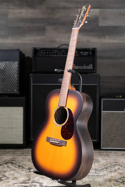 Martin 000-X2E Brazilian Special Acoustic/Electric Guitar - Burst with Gig Bag