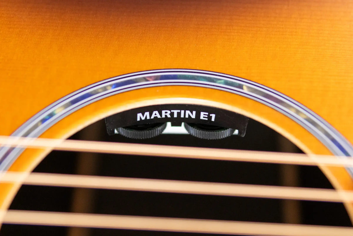 Martin 000-X2E Brazilian Special Acoustic/Electric Guitar - Burst with Gig Bag