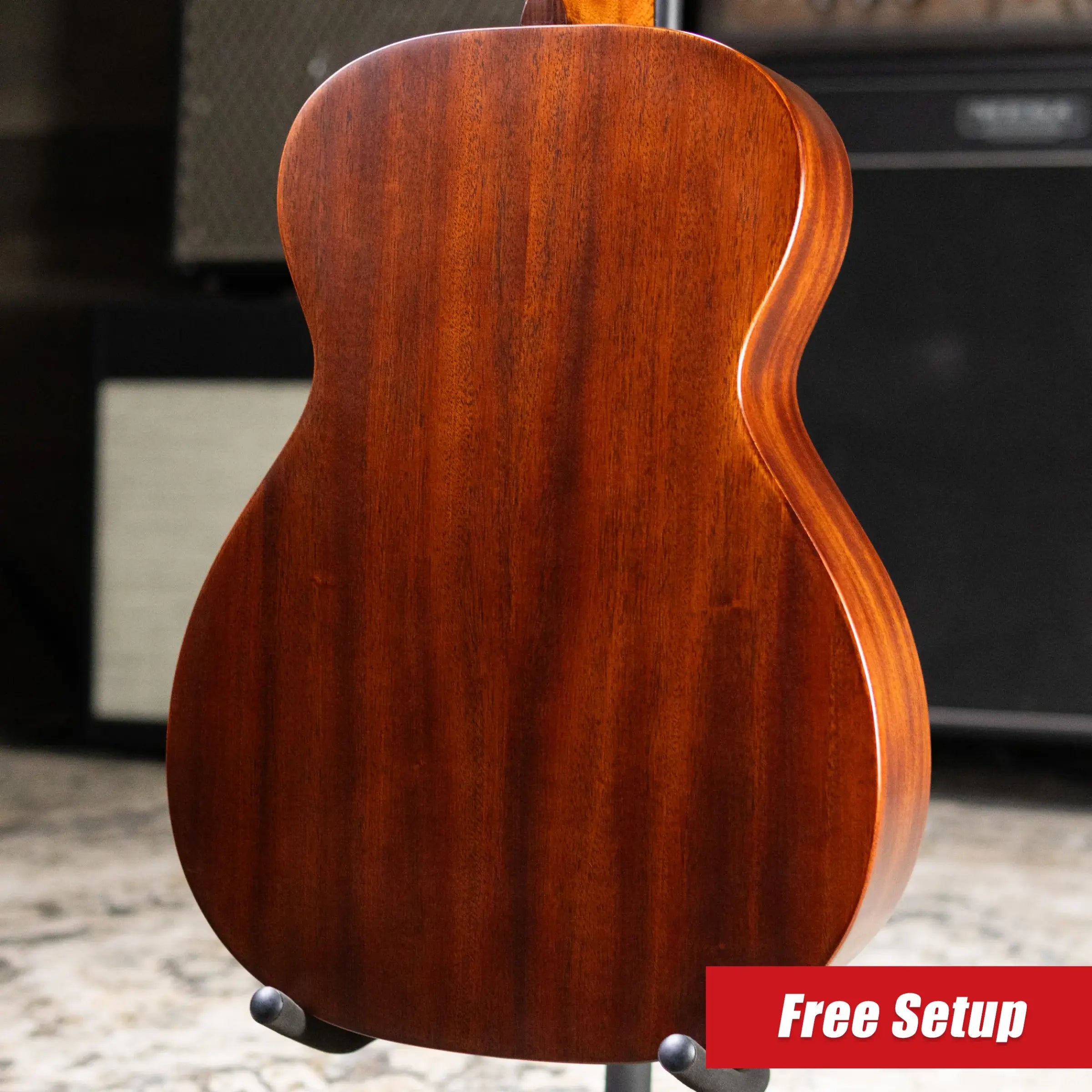 Martin 0-10E Retro Jason Isbell Acoustic/Electric Guitar - Dark Mahogany with Gig Bag