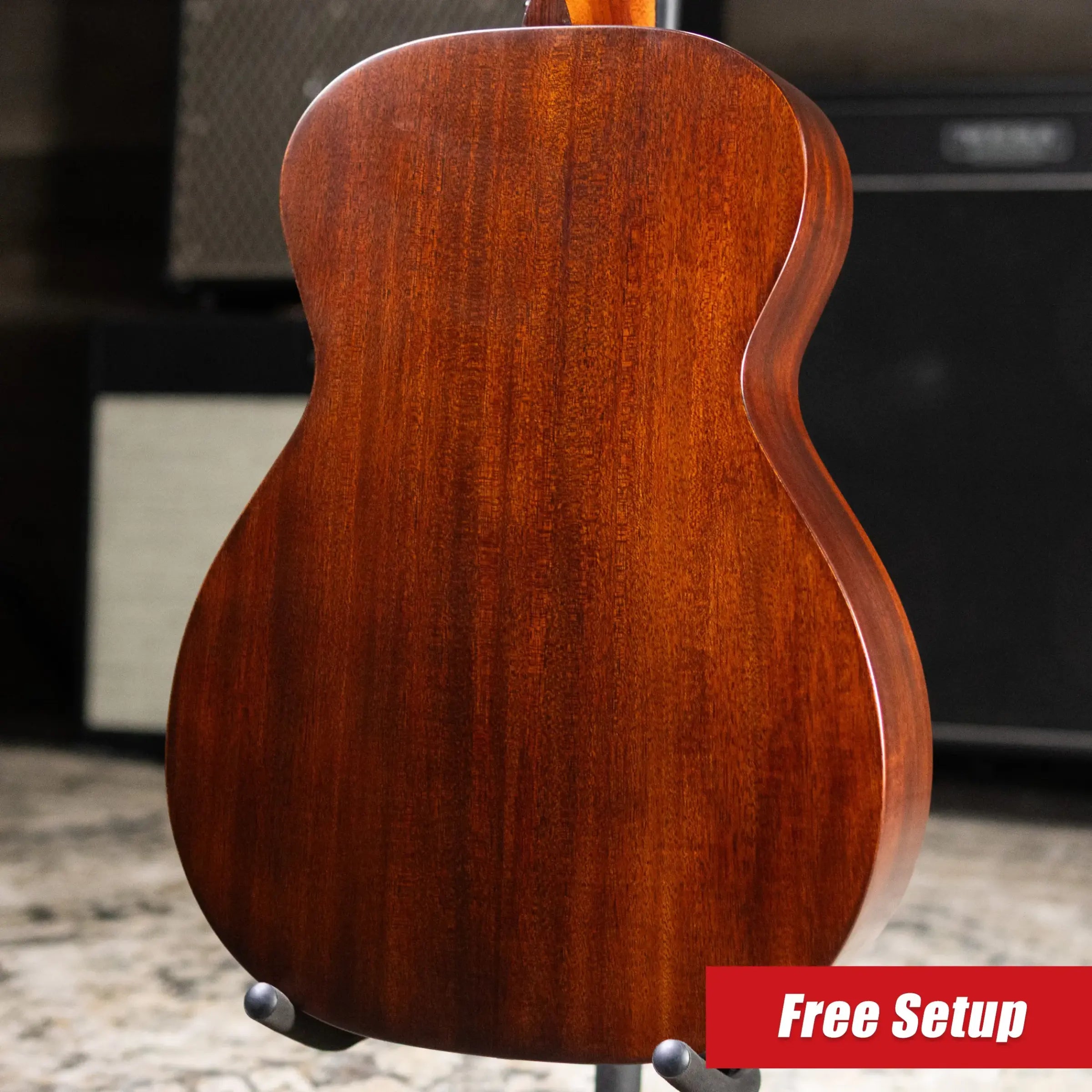 Martin 0-10E Retro Jason Isbell Acoustic/Electric Guitar - Dark Mahogany with Gig Bag