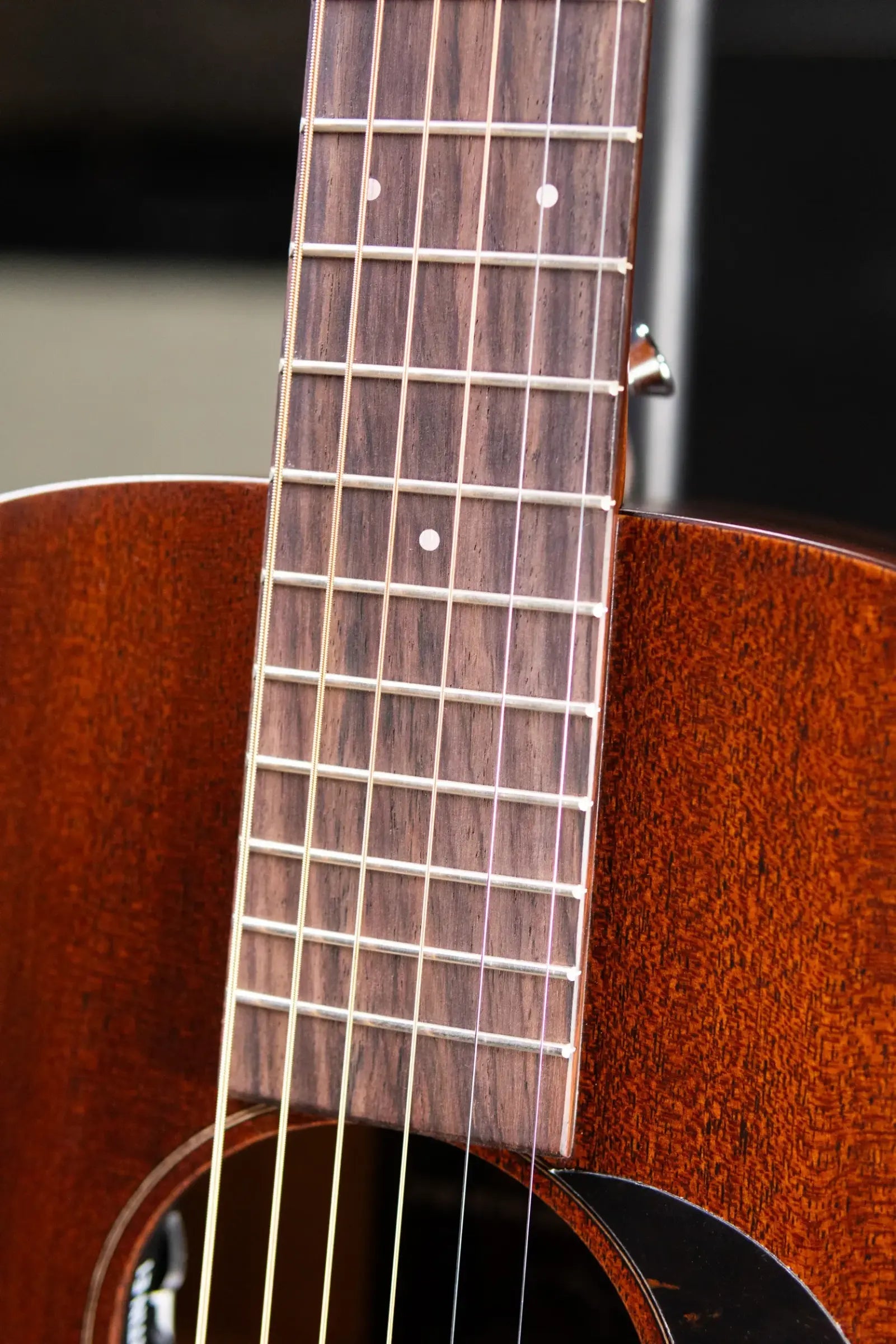 Martin 0-10E Retro Jason Isbell Acoustic/Electric Guitar - Dark Mahogany with Gig Bag