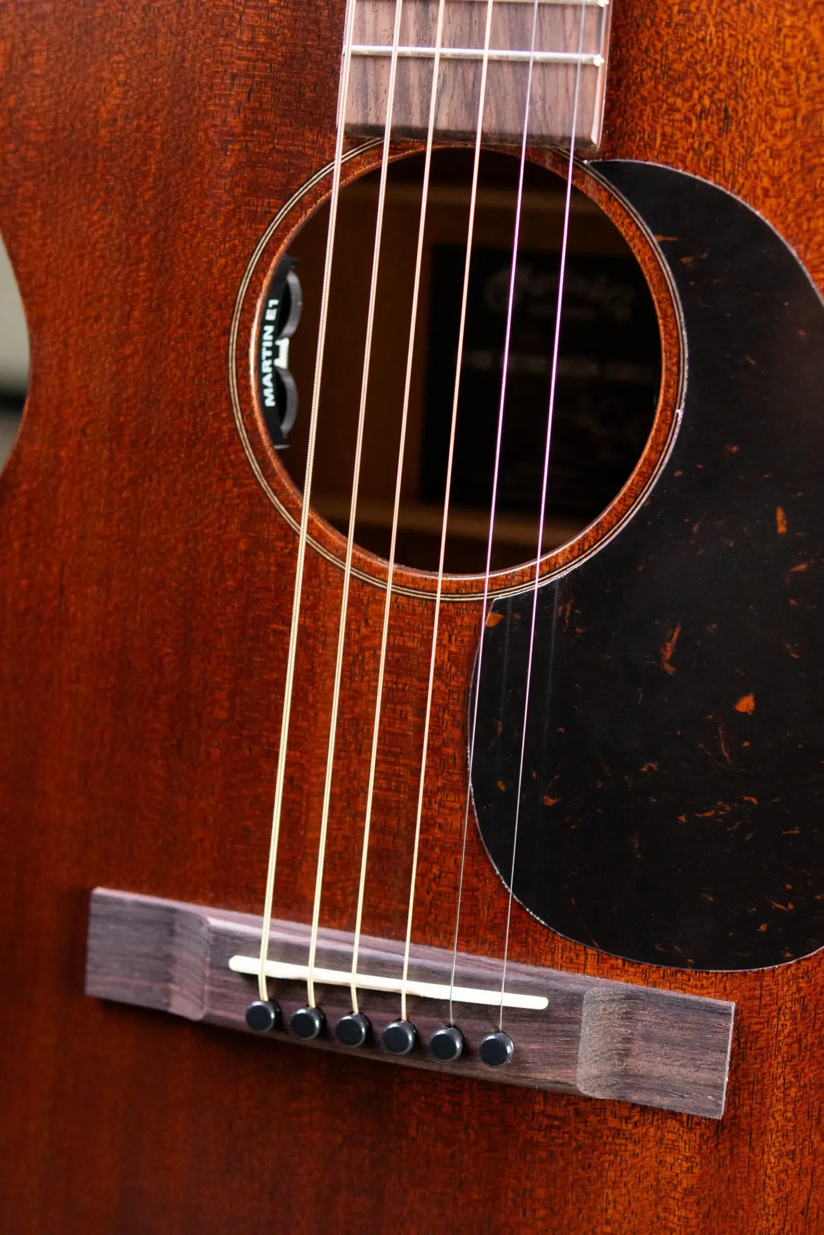 Martin 0-10E Retro Jason Isbell Acoustic/Electric Guitar - Dark Mahogany with Gig Bag