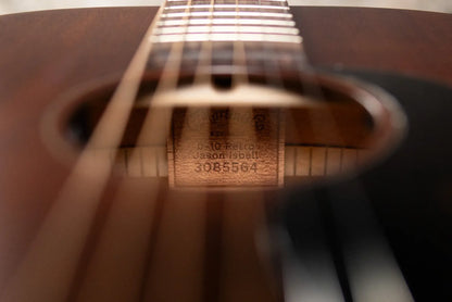 Martin 0-10E Retro Jason Isbell Acoustic/Electric Guitar - Dark Mahogany with Gig Bag