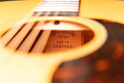Martin 2025 000-18 Acoustic Guitar with Hardshell Case