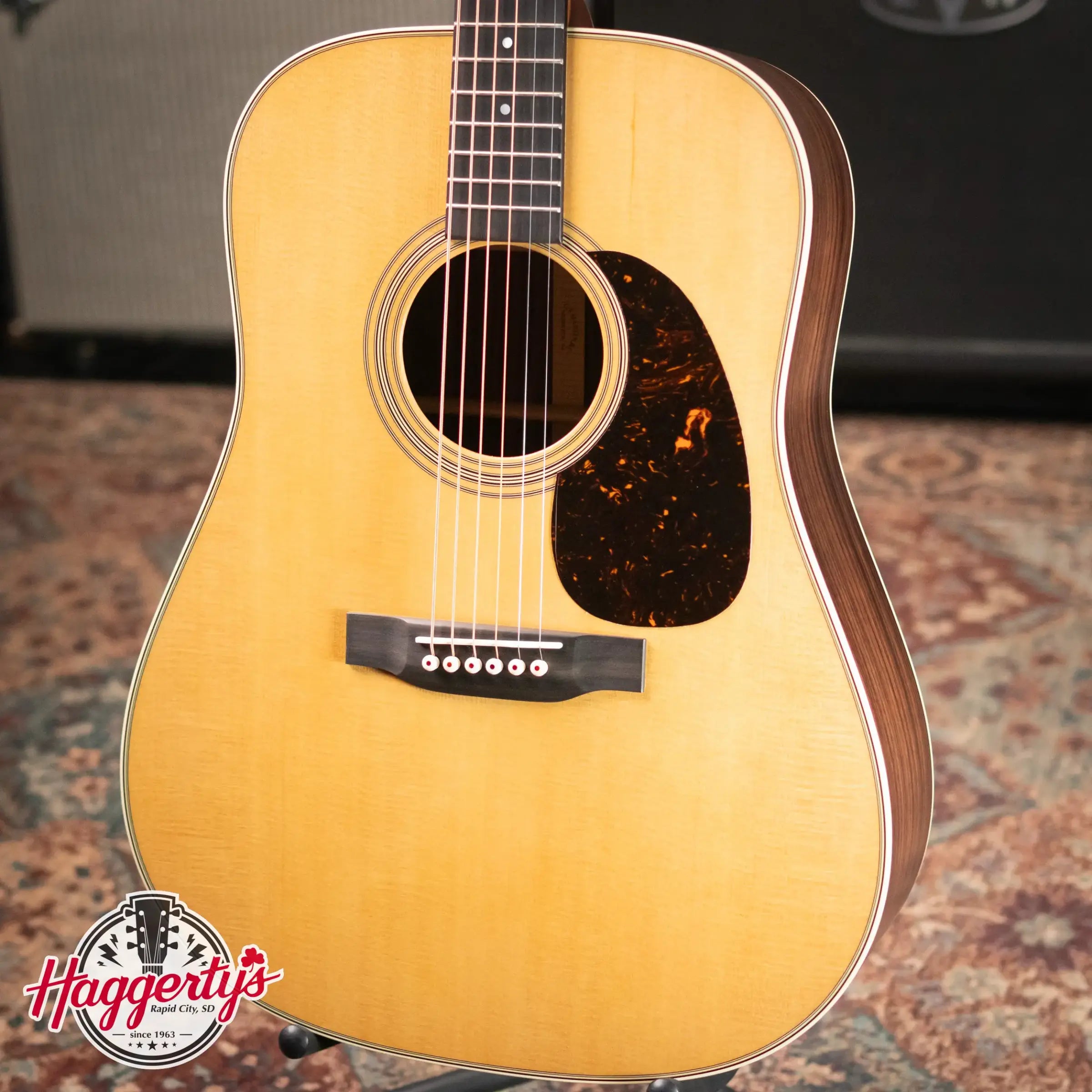 Martin 2025 D-28 Satin Dreadnought Acoustic Guitar with Hardshell Case