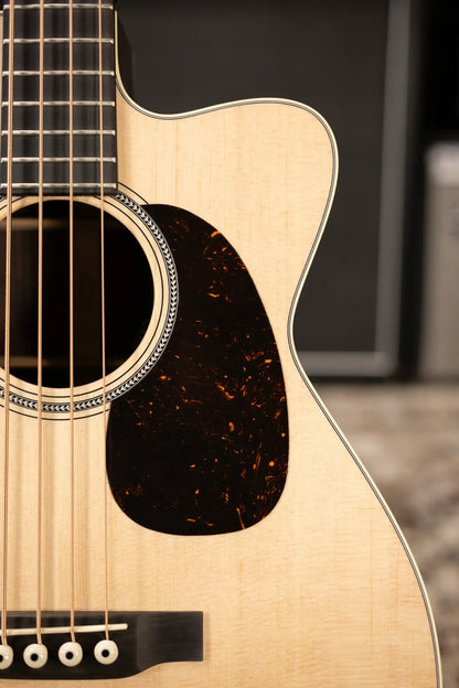 Martin BC-16E Acoustic-Electric Bass Guitar - Natural with Softshell Gig Bag