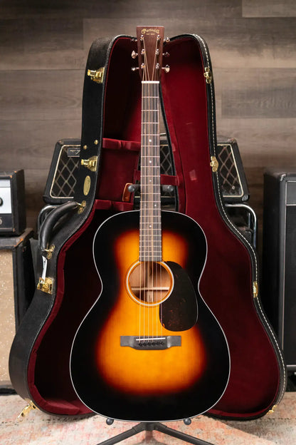 Martin Custom Shop 0000-12F Sinker Mahogany - 1935 Sunburst with Hardshell Case - Used