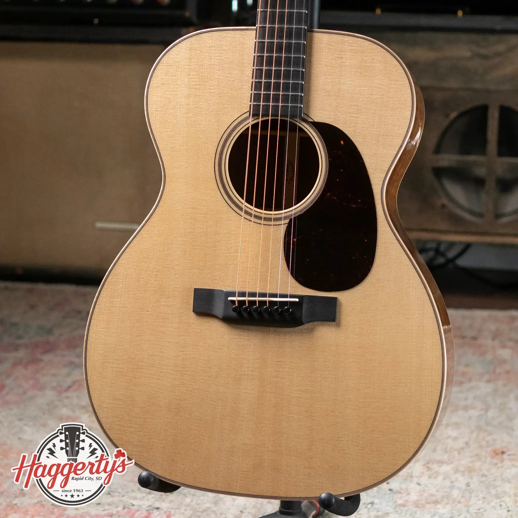 Martin Custom Shop 000 Acoustic Guitar - Black Walnut with Hardshell Case